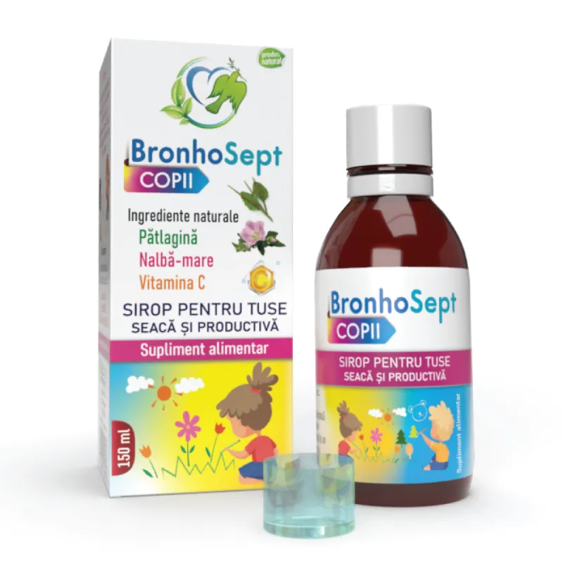 BronhoSept Copii, 150 ml, Justin Pharma — preț și oferte