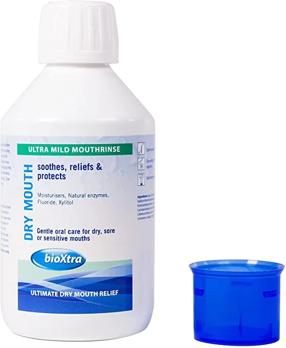 Apa de gura ultra-delicata pentru gura uscata, 250ml, BioXtra — preț și oferte