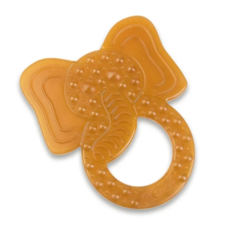 Inel pentru dentitie din cauciuc natural organic Elefant 639-00, 1 bucata, Grunspecht — preț și oferte