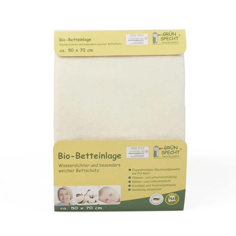Protectie organica impermeabila pentru saltea 615-00 50x70 cm, 1 bucata, Grunspecht — preț și oferte