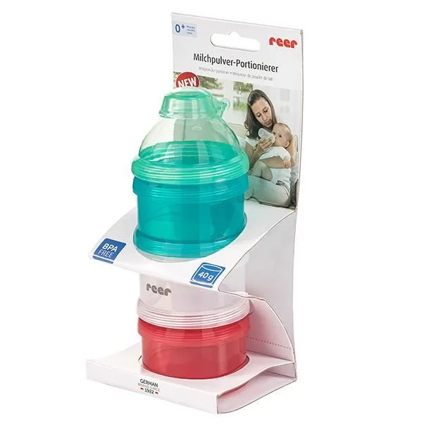 Recipient cu 3 compartimente pentru lapte praf 21012, 1 bucata, Reer — preț și oferte