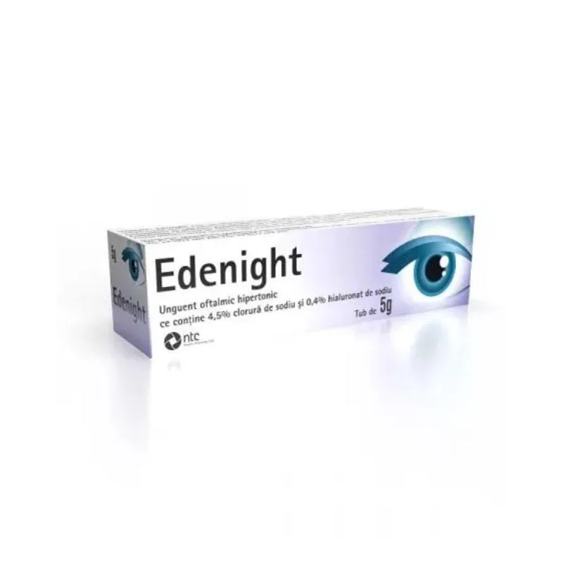 Unguent oftalmic hipertonic EdeNight, 5 g, NTC Italia OMIKRON — preț și oferte