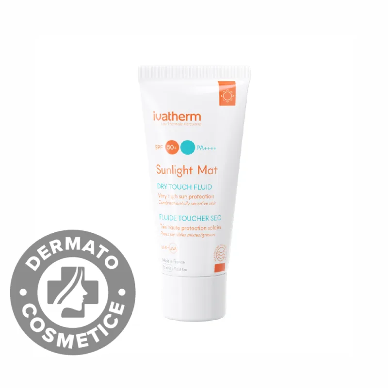 Crema hidratanta cu protectie solara Sunlight SPF50+, 50ml, Ivatherm — preț și oferte