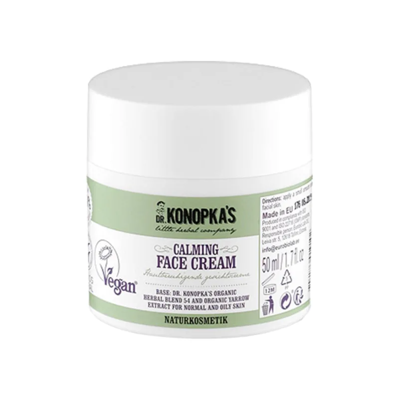 Crema de fata cu efect calmant Little Herbal Company, 50ml, Dr.Konopkaâ€™s — preț și oferte