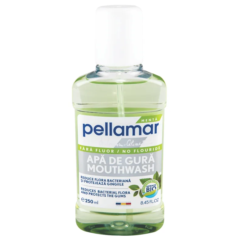 Apa de gura fara fluor, 250ml, Pell Amar — preț și oferte