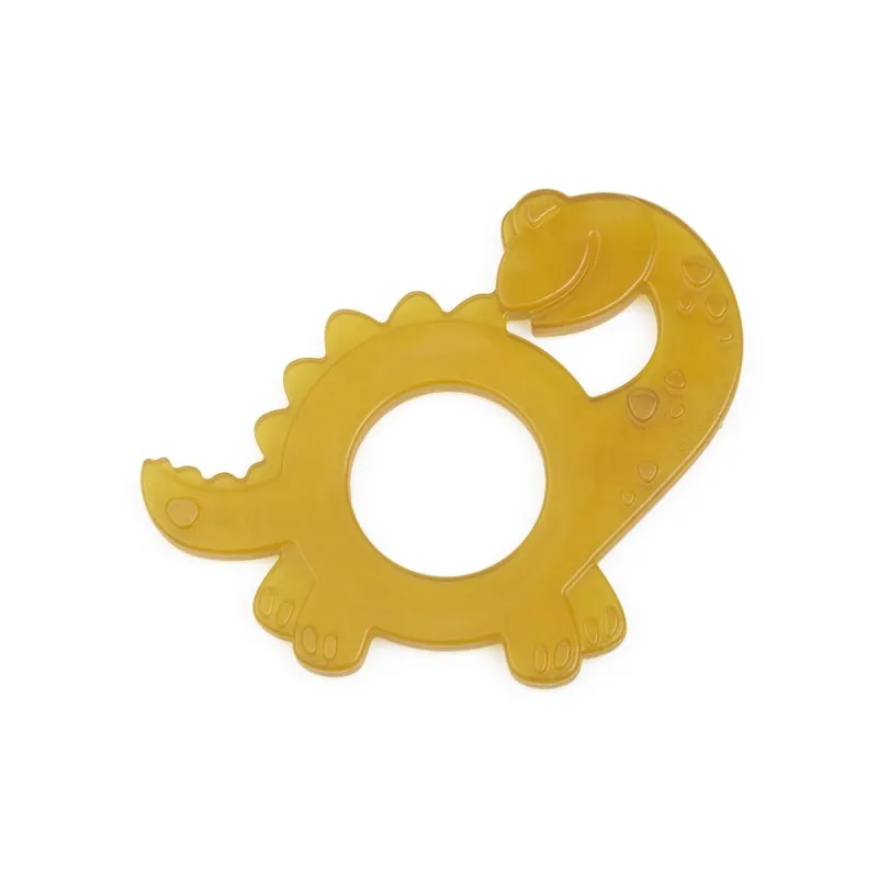 Inel pentru dentitie din cauciuc natural organic Dinozaur 639-00, 1 bucata, Grunspecht — preț și oferte
