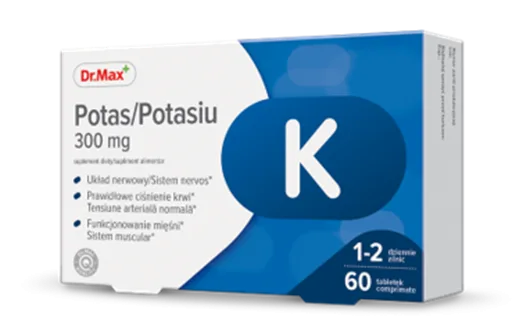 Dr. Max Potasiu 300mg, 60 comprimate filmate — preț și oferte