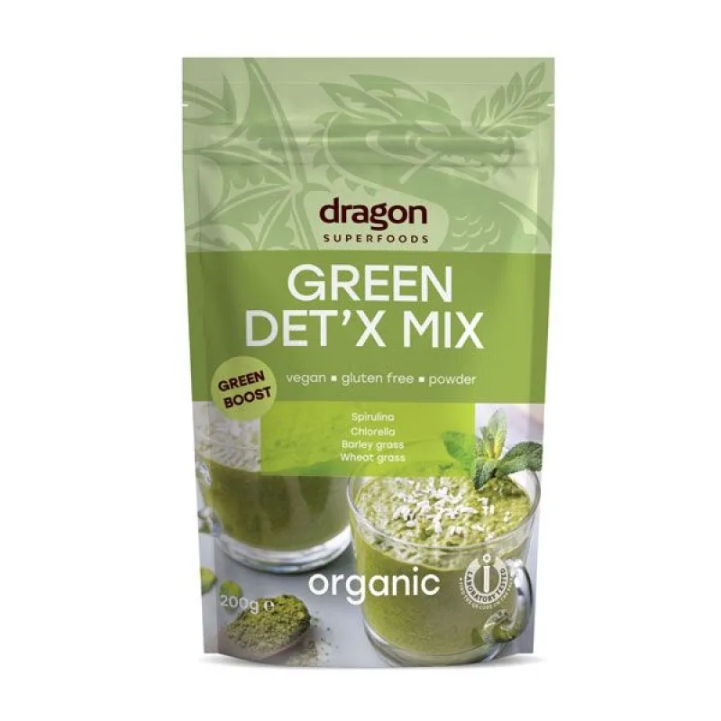 Green Detox Mix Bio, 200g, Dragon Superfoods — preț și oferte