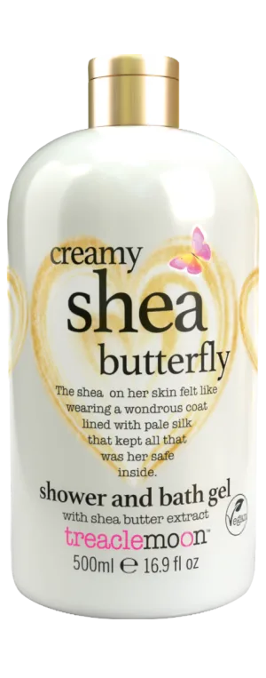 Gel de dus Creamy Shea Butterfly, 500ml, Treaclemoon