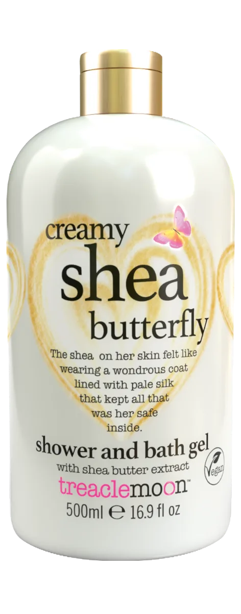 Gel de dus Creamy Shea Butterfly, 500ml, Treaclemoon — preț și oferte