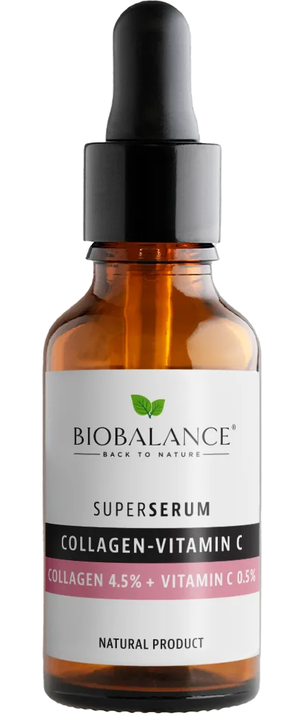 Ser de fata Collagen C + Vitamin C Collagen 4.5% + Vitamin C 0.5%, 30ml, Bio Balance — preț și oferte