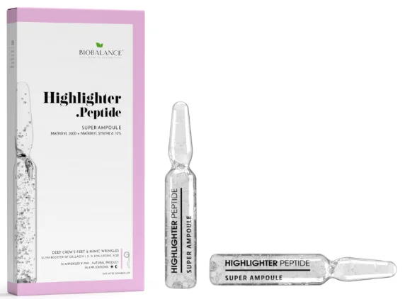 Fiole concentrate pentru riduri de expresie cu peptide, 10x2ml, Bio Balance — preț și oferte
