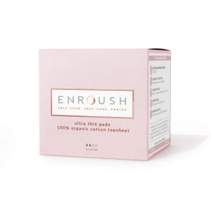 Absorbante organice Normal, 12 bucati, Enroush