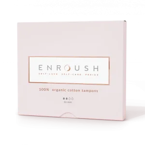 Tampoane 100% organice Mini, 16 bucati, Enroush
