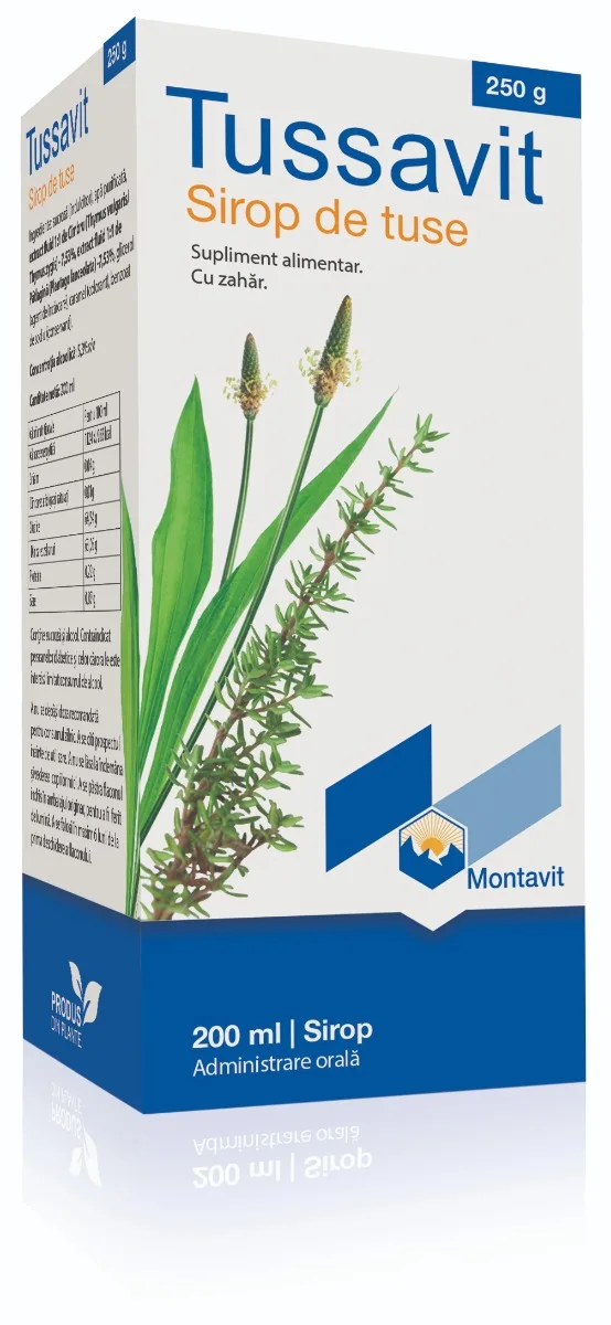 Sirop de tuse Tussavit, 250ml, Montavit — preț și oferte