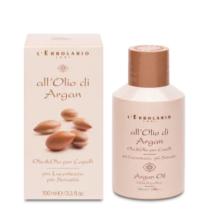 L'Erbolario Ulei pentru par cu extract de argan, 100ml