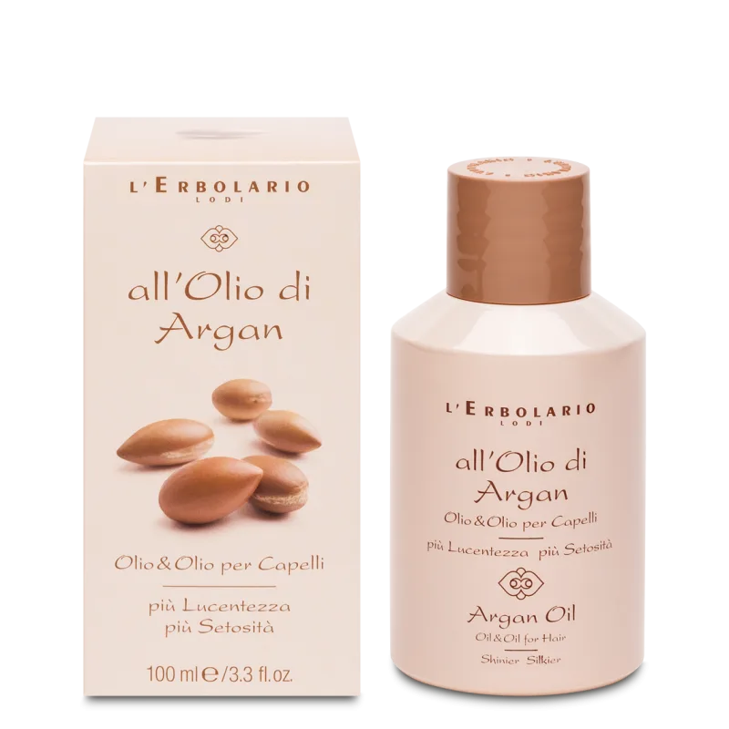 L'Erbolario Ulei pentru par cu extract de argan, 100ml — preț și oferte
