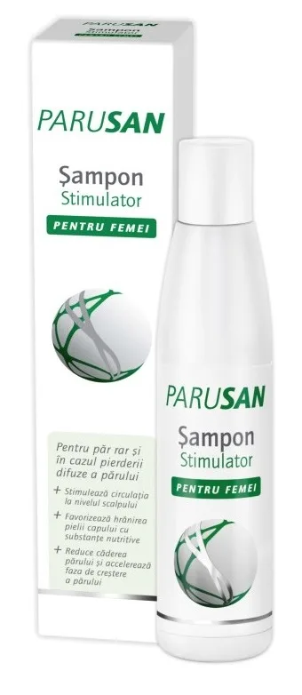 Sampon stimulator impotriva caderii parului pentru femei, 200ml, Parusan — preț și oferte