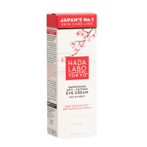 Crema anti-oboseala pentru ochi cu Super Acid Hyaluronic, extract de arbore de matase si cafeina, 15ml, Hada Labo
