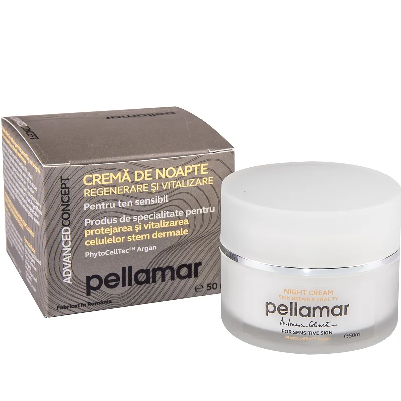 Crema de noapte pentru regenerare si vitalizare Advanced Concept, 50ml, Pell Amar — preț și oferte