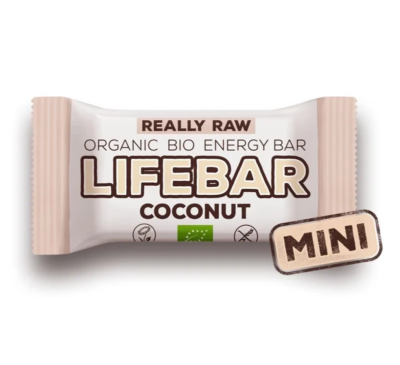 Baton cu cocos raw Lifebar Bio, 25g, Lifefood — preț și oferte
