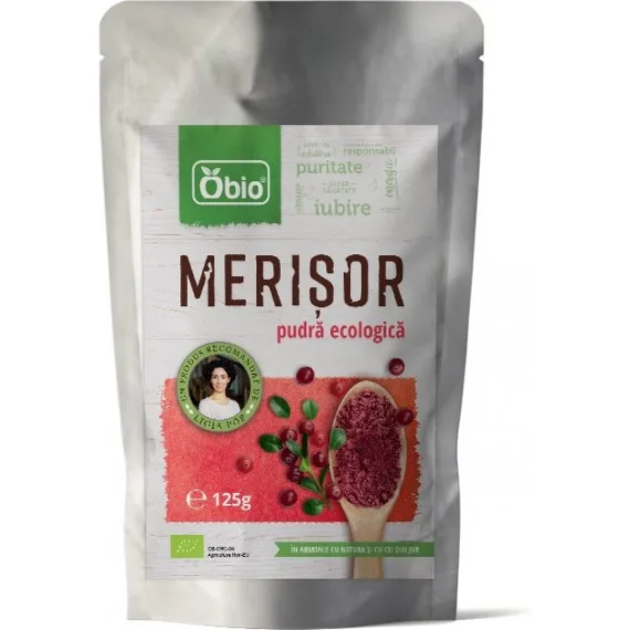 Merisor pulbere bio, 125g, Obio — preț și oferte