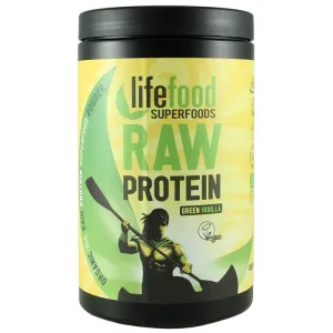 Pudra proteica green vanilla superfood raw Bio, 450g, Lifefood