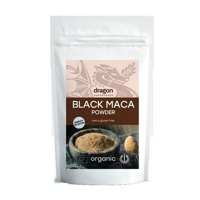 Maca neagra pudra raw bio,100g, Dragon Superfoods — preț și oferte