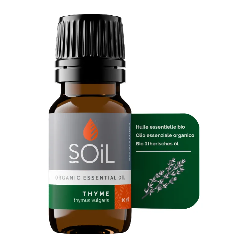 Ulei Esential Cimbru (Thymus vulgaris) 100% Organic Ecocert, 10ml, Soil — preț și oferte