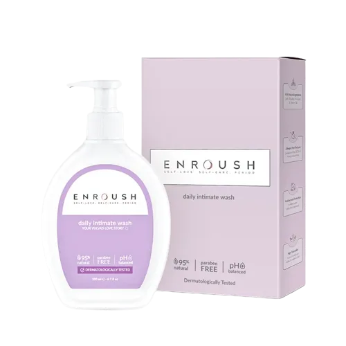 Gel intim natural & antibacterian, 200ml, Enroush — preț și oferte