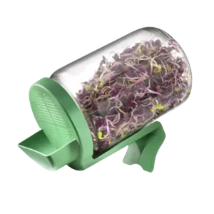 Germinator tip borcan cu protectie la scurgerea apei, 660ml, Germline