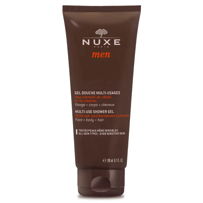Gel de dus multifunctional pentru toate tipurile de piele, 200ml, Nuxe — preț și oferte