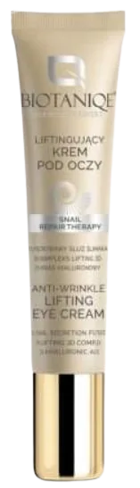 Crema antirid pentru ochi cu mucus de melc 50-70+, 15ml, Biotaniqe — preț și oferte