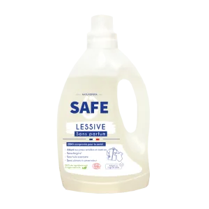 Detergent bio pentru rufe fara parfum si fara alergeni, 3000ml, Safe