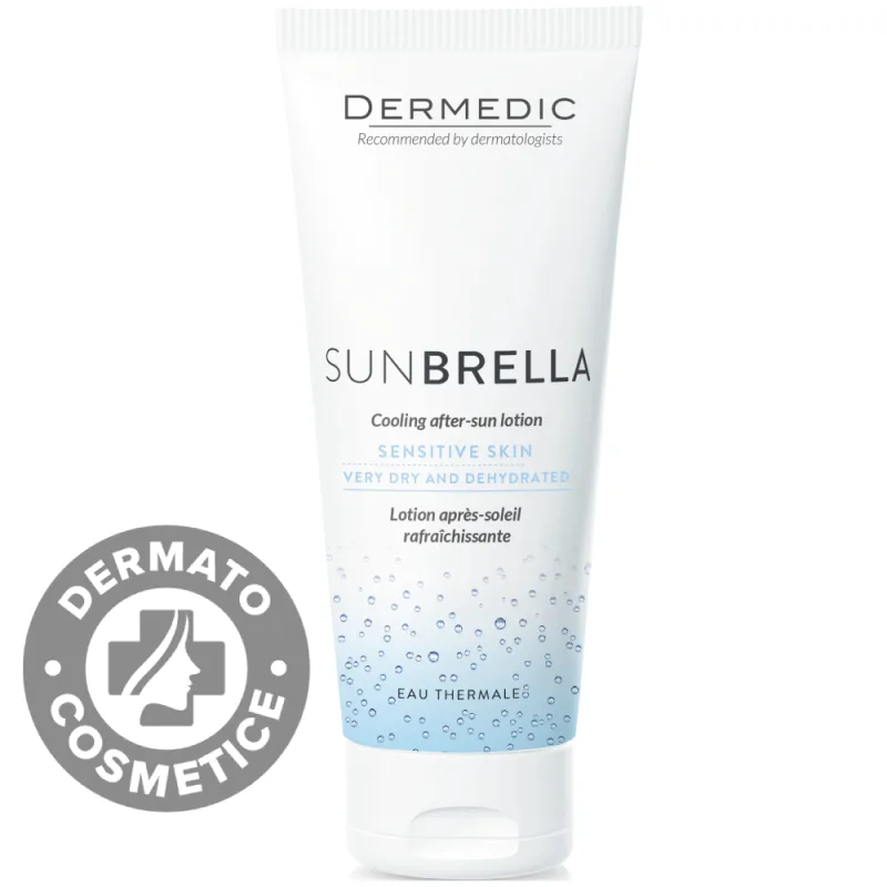 Lotiune racoritoare dupa plaja Sunbrella, 200ml, Dermedic — preț și oferte