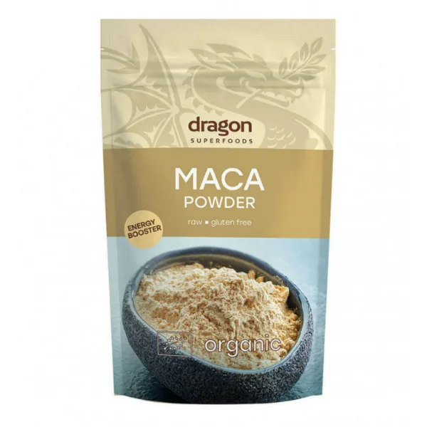 Maca pulbere raw bio, 200g, Dragon Superfoods — preț și oferte