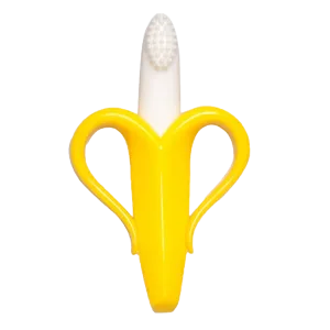 Jucarie pentru dentitie 2 in 1 model de banana, 1 bucata, Coccorito
