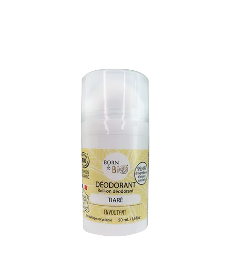 Deodorant bio roll-on monoi tiare, 50ml, Born to Bio — preț și oferte