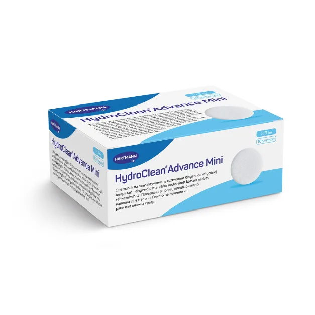 Pansament rotund, HydroClean Advance mini, 3 cm*10 bucati, Hartmann — preț și oferte