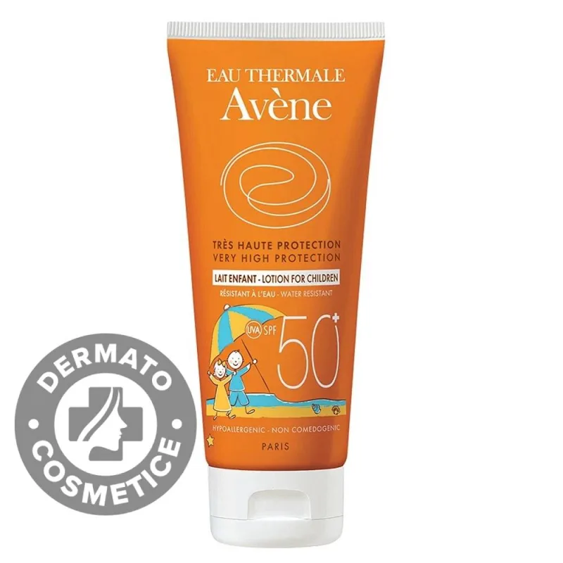 Lotiune protectie solara pentru copii SPF 50+, 100ml, Avene — preț și oferte