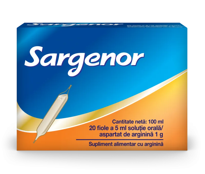 Sargenor Solutie orala, 20 fiole, Viatris — preț și oferte