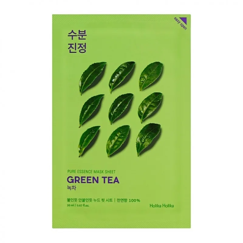 Masca de fata cu ceai verde Pure Essence, 23ml, Holika Holika — preț și oferte
