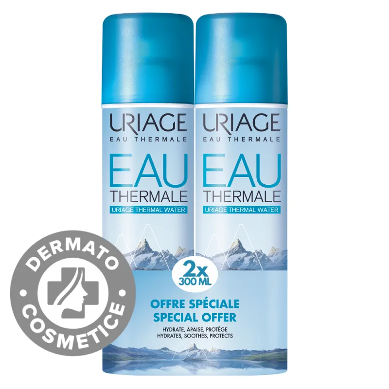 Pachet Apa termala, 2 x 300ml, Uriage — preț și oferte