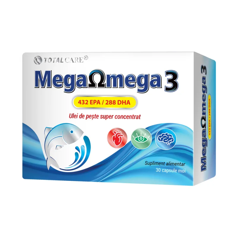 Mega Omega 3, 30 capsule moi, Cosmopharm — preț și oferte