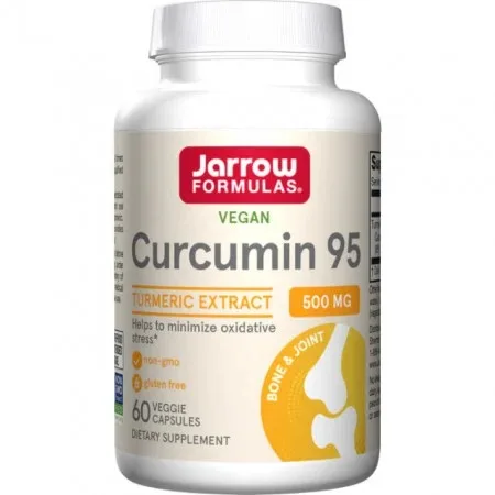 Curcumin 95 500mg Jarrow Formulas, 60 capsule, Secom — preț și oferte
