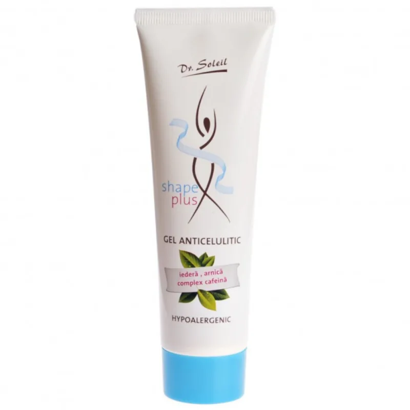 Gel anticelulitic cu iedera, arnica si complex de caifena, 150ml, Dr. Soleil — preț și oferte