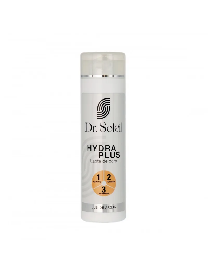 Lapte de corp cu ulei de argan Hydra Plus, 250ml, Dr. Soleil — preț și oferte