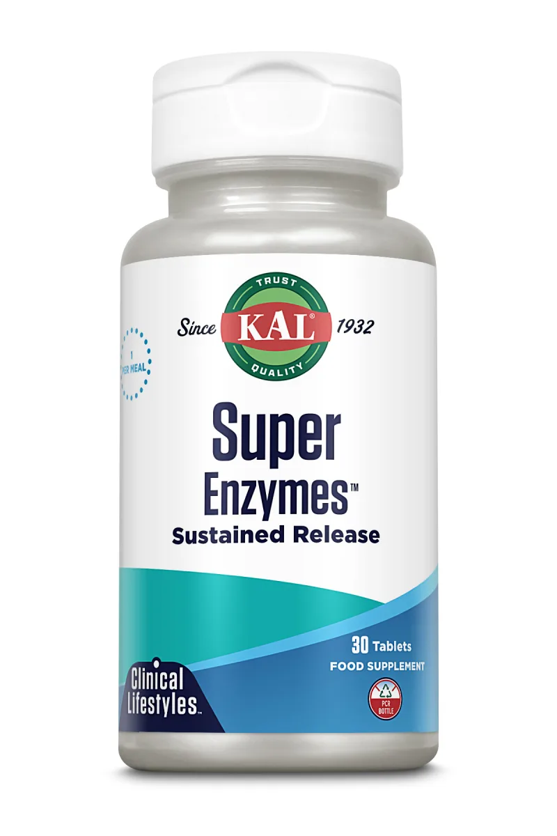 Super Enzymes, 30 capsule, Secom — preț și oferte