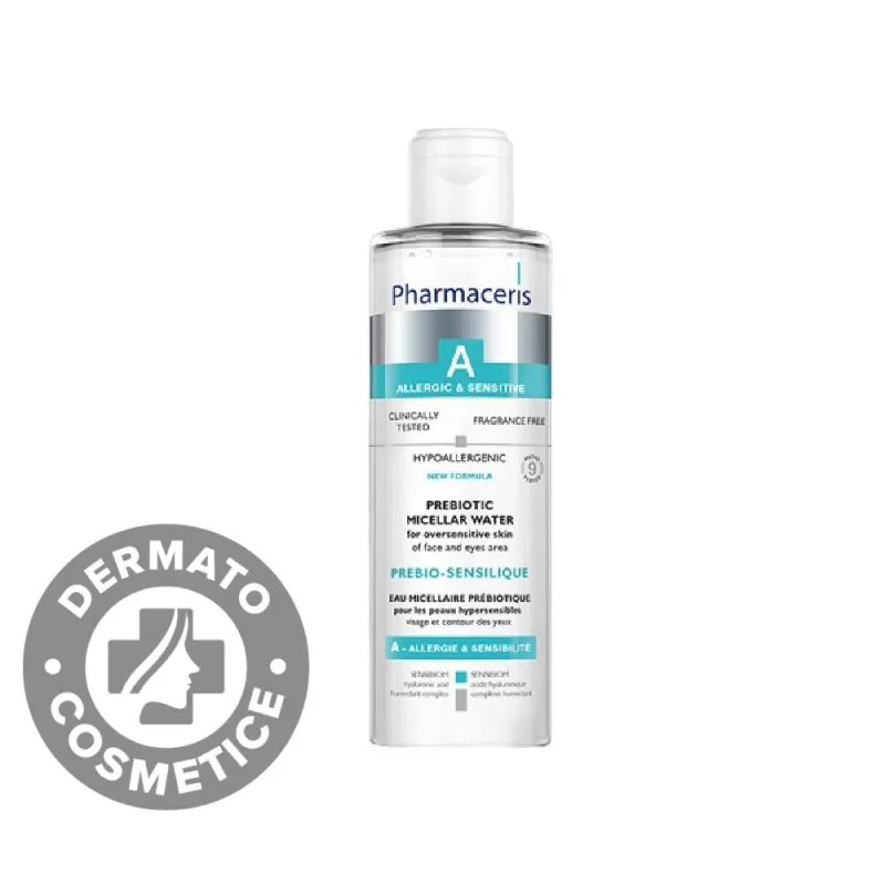 Apa micelara pentru piele extrem de sensibila Prebio-Sensilique A, 200ml, Pharmaceris — preț și oferte