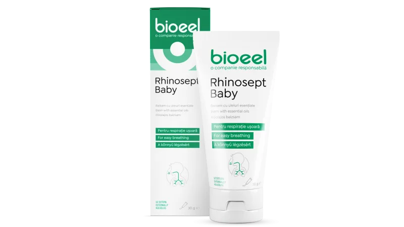 Rhinosept Baby balsam cu uleiuri esentiale, 30g, Bioeel — preț și oferte